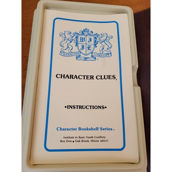 Vintage Character Bookshelf Institute of Basic Youth Conflicts Character Games - Picture 9 of 12